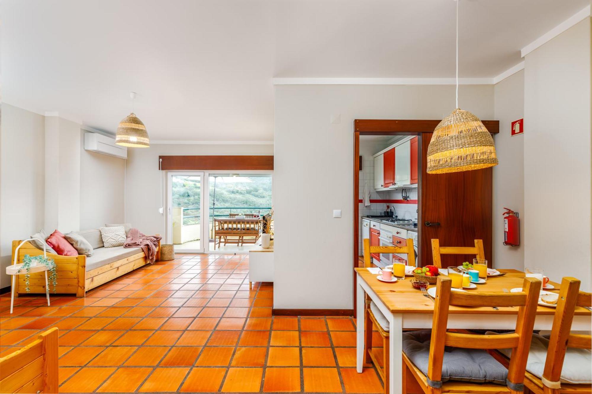 Casa Do Mar - Sea View - Wifi - Barbecue Apartment Sesimbra Bagian luar foto