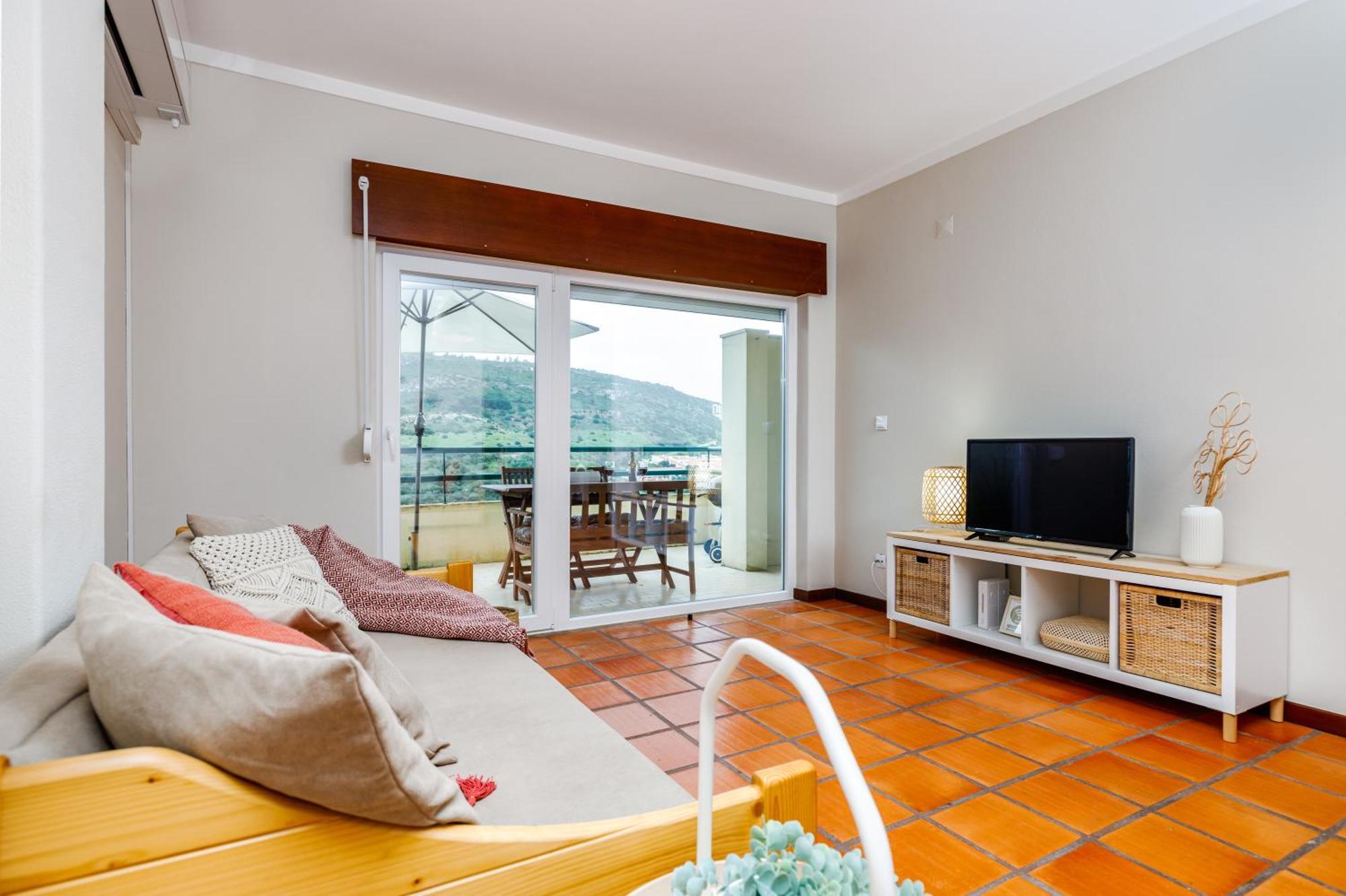 Casa Do Mar - Sea View - Wifi - Barbecue Apartment Sesimbra Bagian luar foto